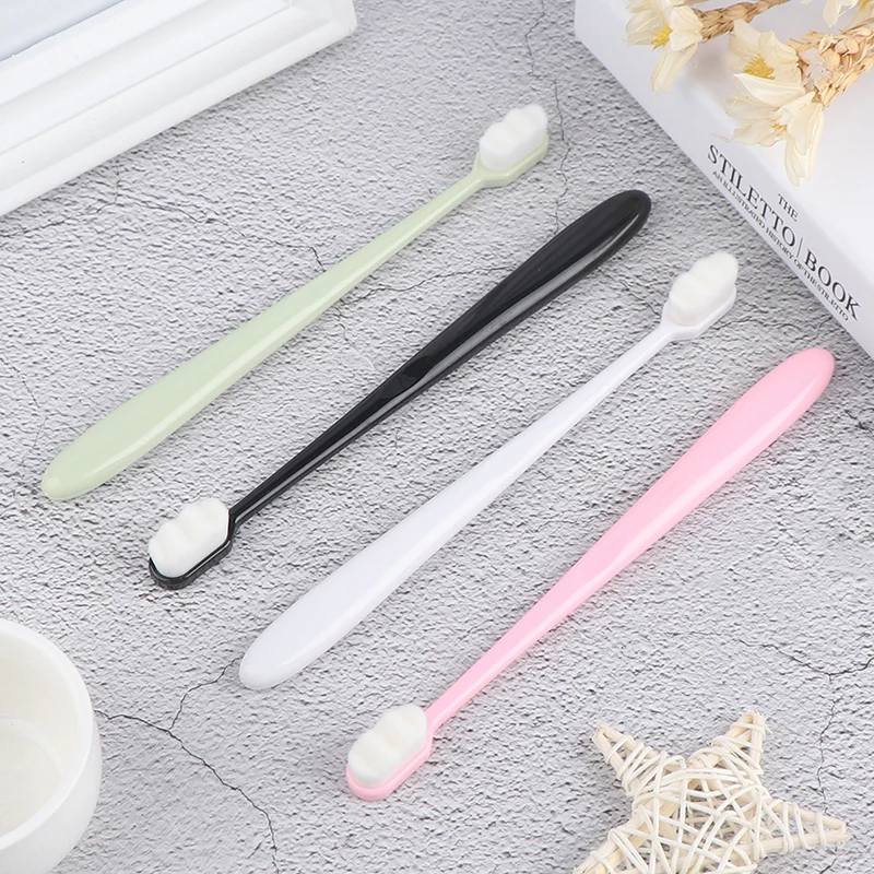 1PCS Super Soft Toothbrushes For Sensitive Gums Micro-Nano Manual Toothbrush