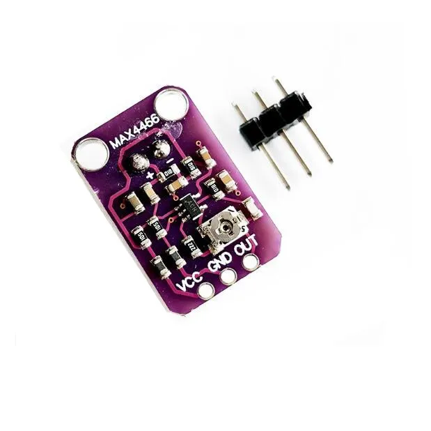 GY-MAX4466 Electret Microphone Amplifier Module MAX4466 Adjustable Gain For Arduino