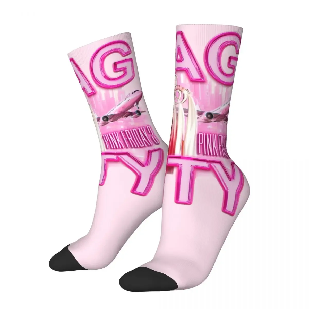 Gag City Nicki Minaj Queen Of Rap Socks Men's Women's Funny Happy Socks Harajuku Spring Summer Autumn Winter Socks Gift