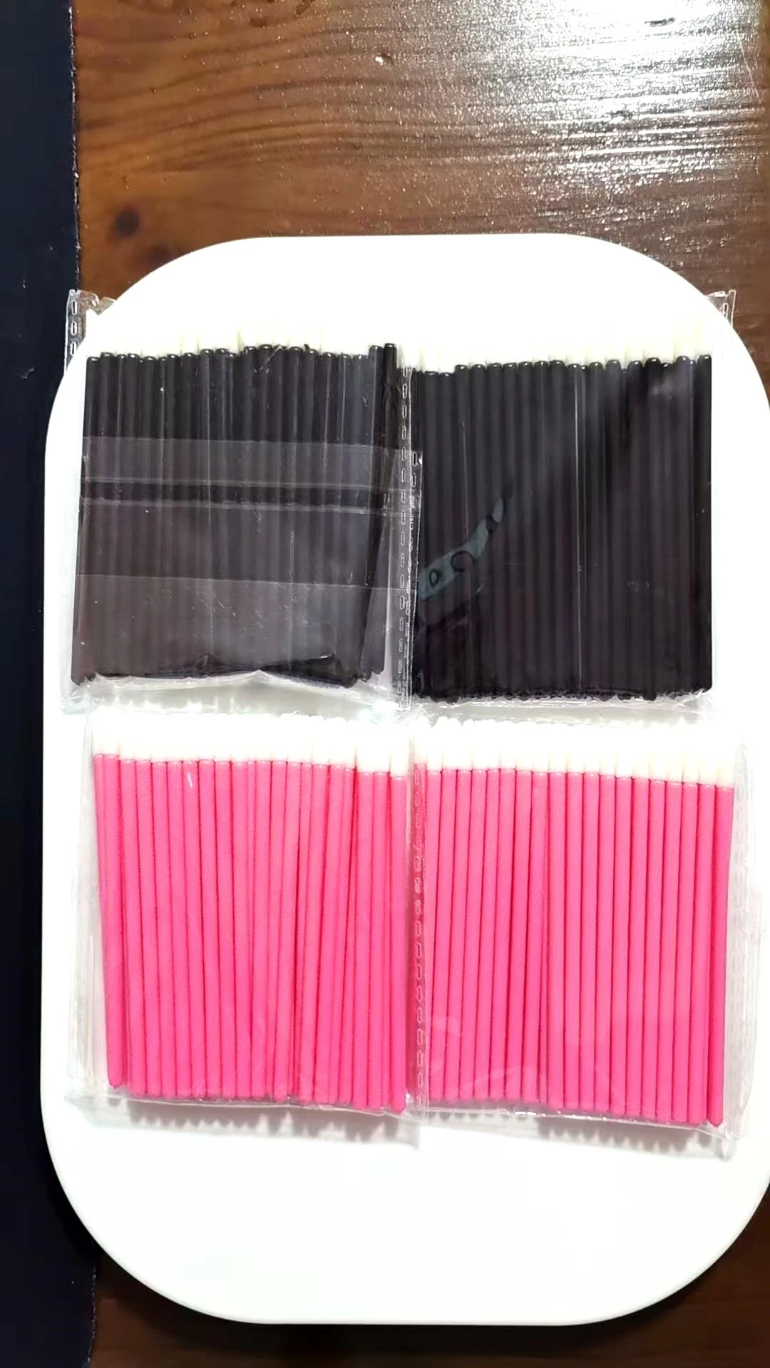 100Pcs Lip Brush  Lipstick Wands Brushes For Lash Extension Mascara Applicator Cosmetic Tools Eyelash Extension Brush Makeup