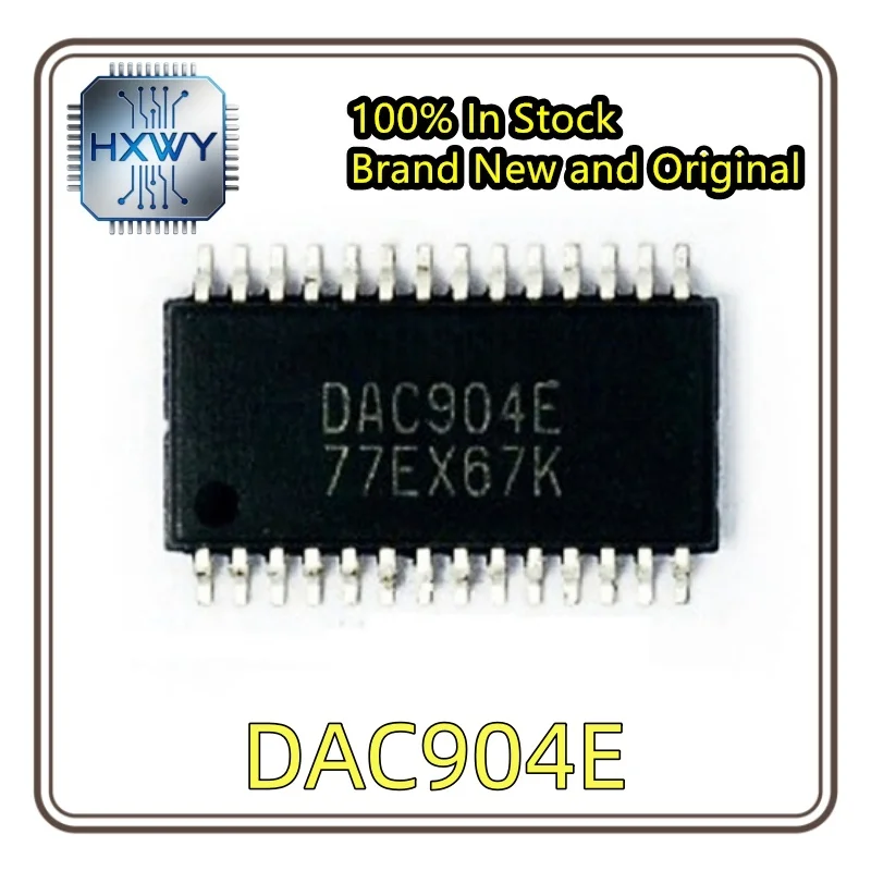 (3/20 pieces) DAC904E DAC904 TSSOP-28 High-Speed ​​Digital-to-Analog Converter Chip New Electronic Parts Fast Delivery