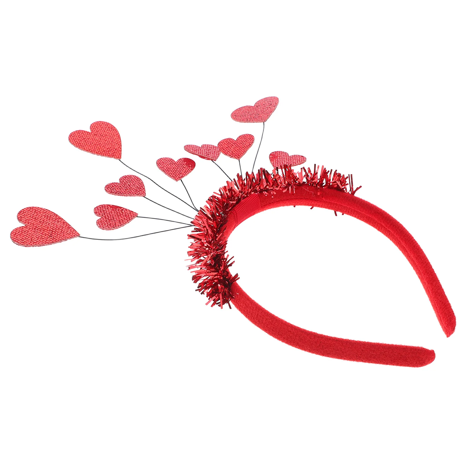 

Valentines Day Hair Accessory Love Shaped Headband Elegant Headdress for Bridal Party Celebration Decor