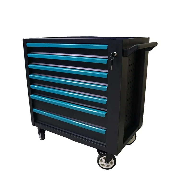 Tool Trolley Drawers Storage Toolbox Roller Cabinet for Workshop Multifunction Accept OEM ODM Services Customized