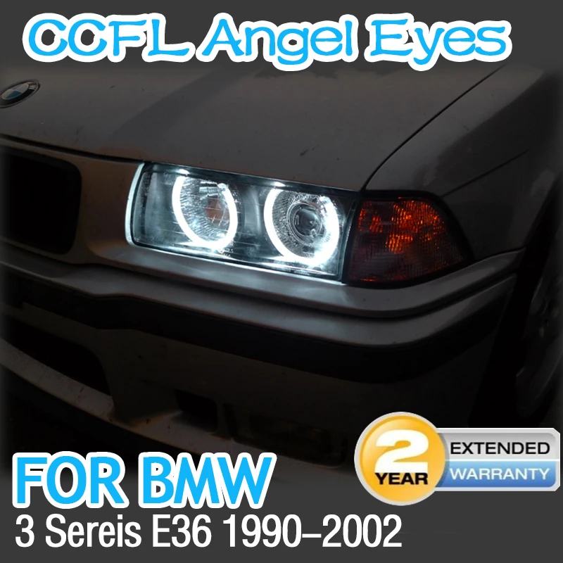 

Для BMW 3 серии E36 316i 318i 318is 320i 323i 325i 328i 318tds 325td 1990-2000 CCFL набор аксессуаров с теплым белым ангельским глазом