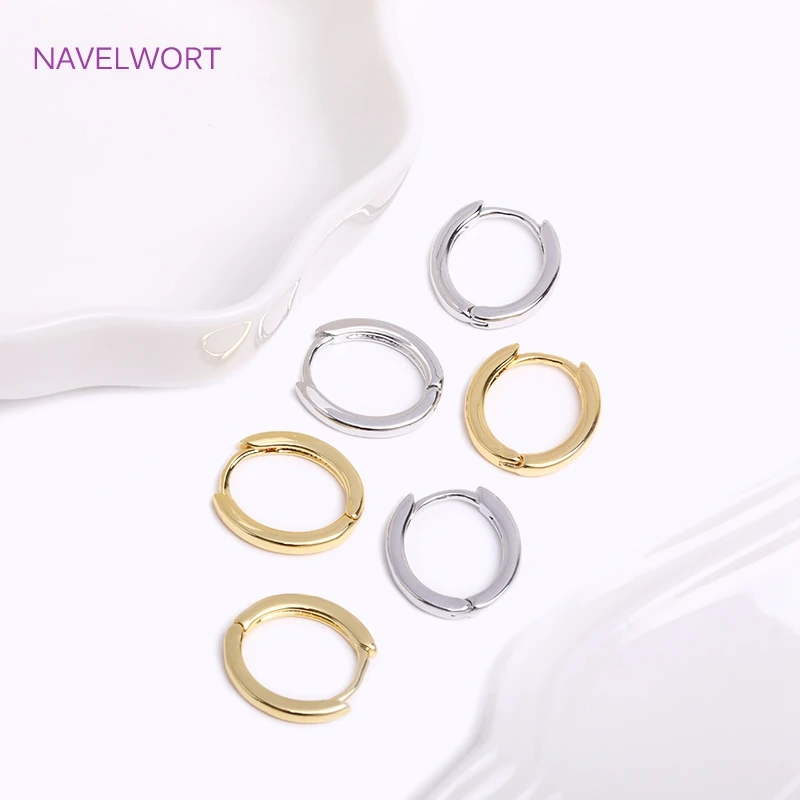 Trendy Geometric Huggies Earrings Hoop Earring,Brass Inlaid Zircon Twist Round Earring Fashion Jewelry Party Gifts For Women