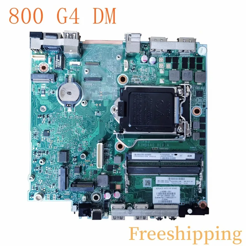 

L19395-001 For HP EliteDesk 800 G4 DM Motherboard L19395-601 L05127-001 DA0F83MB6A0 Mainboard 100% Tested Fully Work