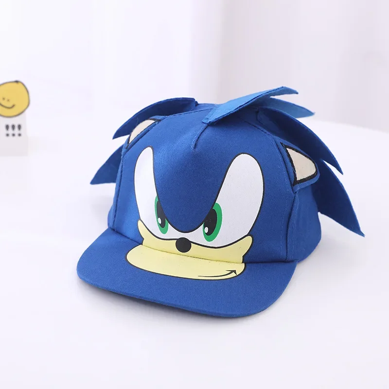 Sonic Children\'s Hat Baseball Cap Hip-hop Hat Outdoor Sunshade Hat Cartoon Animation Fashion Kawaii Men\'s and Women\'s Styles