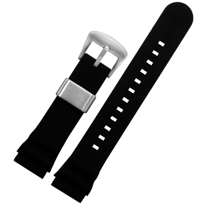 Silicone Watch Strap for Seiko Prospex Series Soft Waterproof Sweat-Proof Citizen City Water Ghost Watchband Accessories 22mm