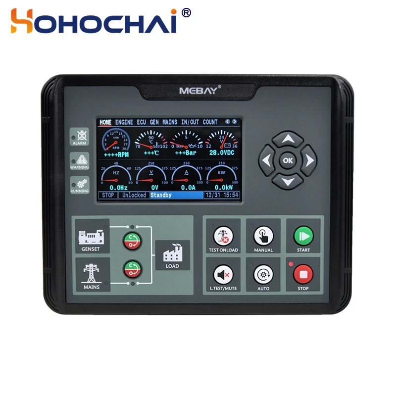 مبيب كونترولر DC70D DC72D DC70DR DC72DR: تقييم شامل لوح التحكم في المولدات الديزلية مع شاشة LCD
