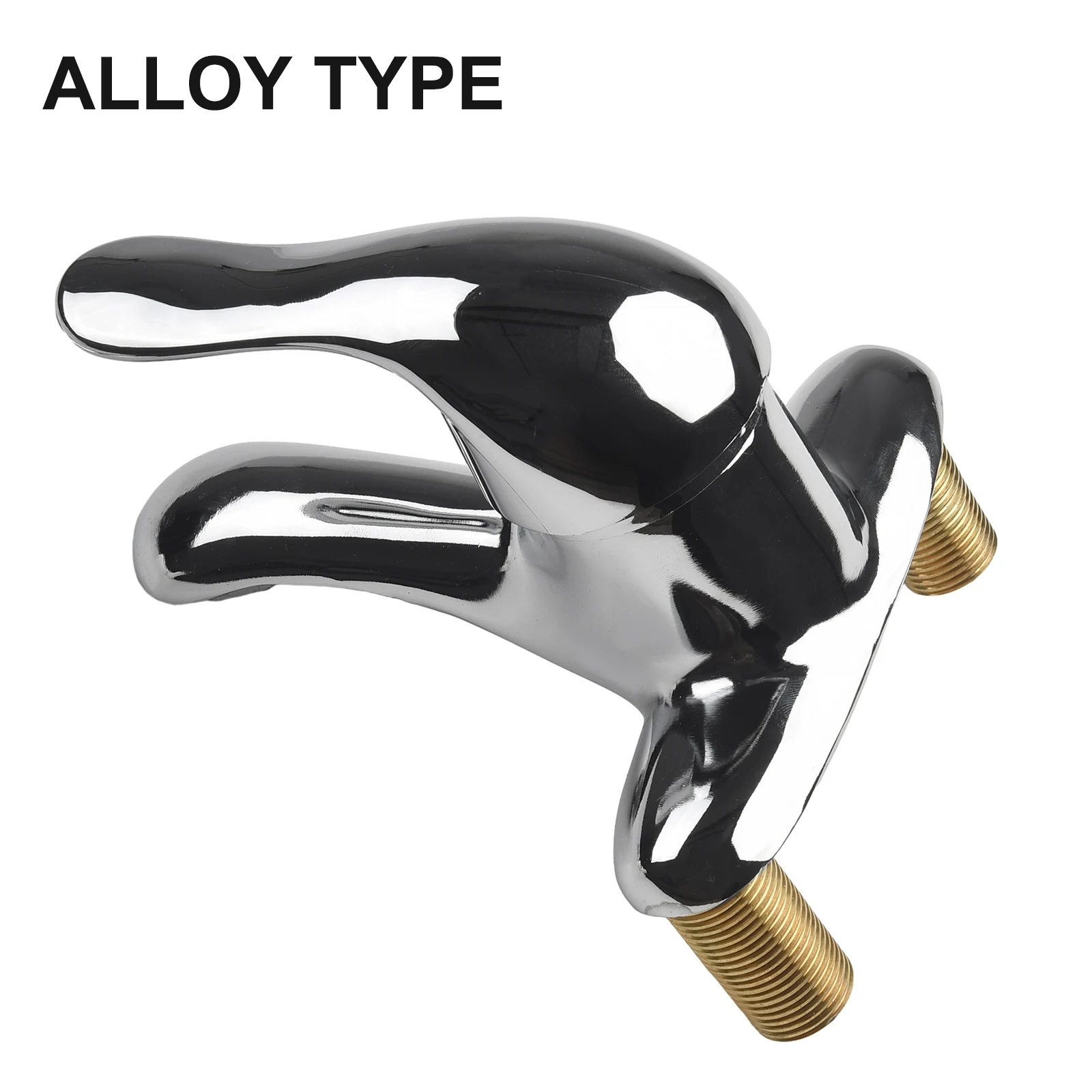 

Переключатель водяного клапана, сменная ручка крана, гальваника, 10,5*14,1 см, керамический сердечник клапана, практичный, новый