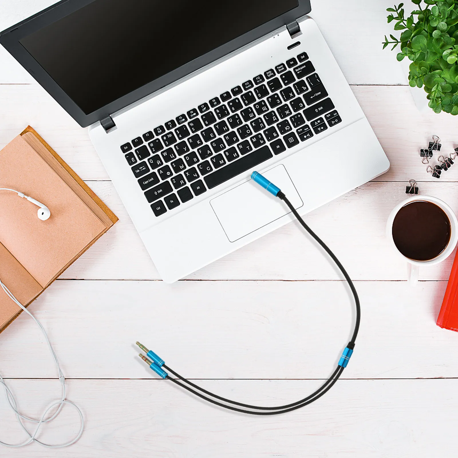 

Кабель-разветвитель аудиосигнала 3,5 мм (гнездо) на два штекера (папа) для наушников и микрофона, позолоченный, стерео Y-разветвитель для ПК, ноутбука, наушников, 2 шт.