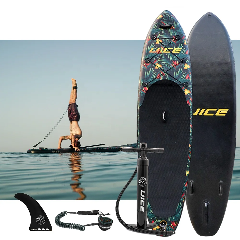 Durable Drop Stitch Waterplay Surfing Stand Up Sup Boards Inflatable Paddle For Water Sports