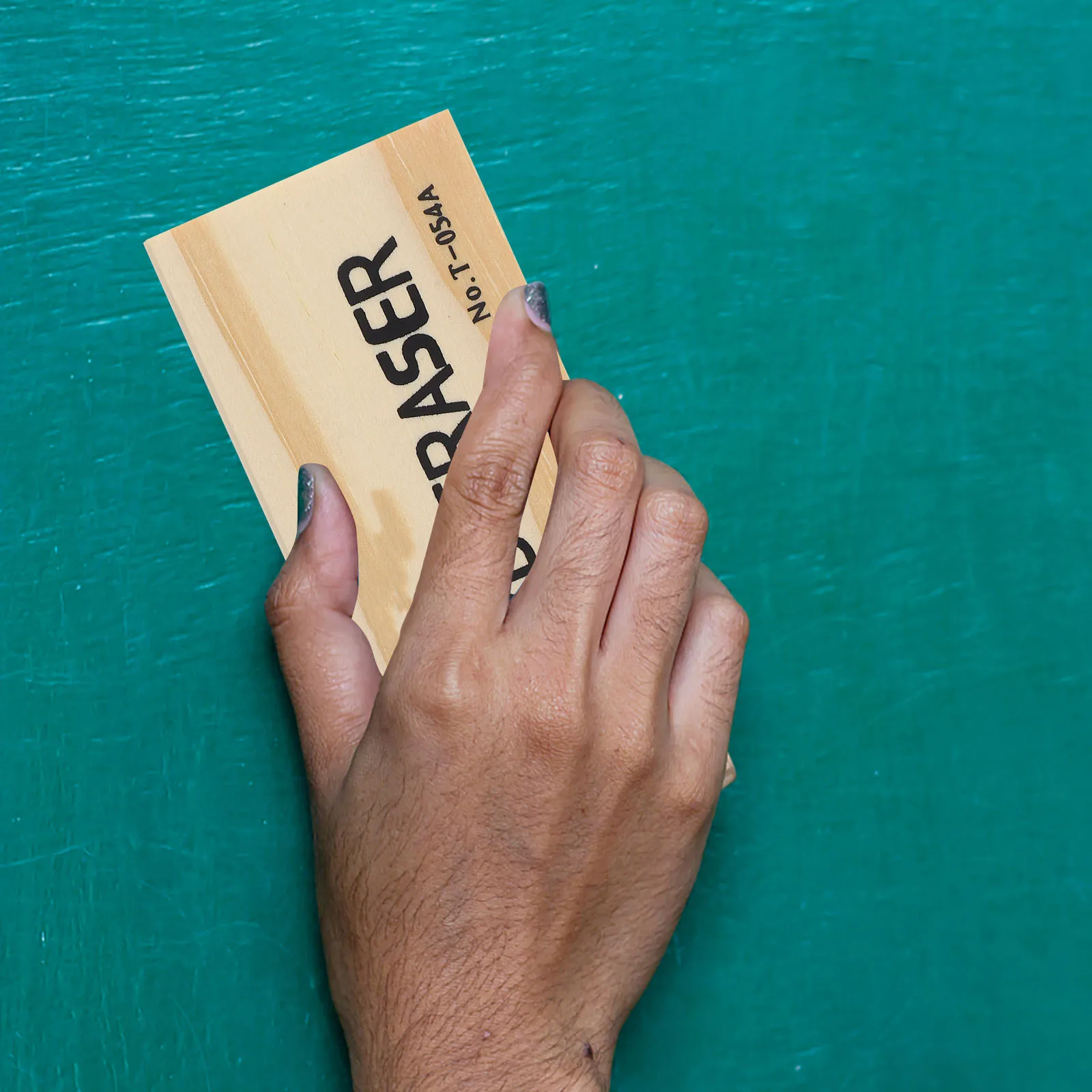 5 قطع من ممحاة السبورة الخشبية، فرشاة سبورة خفيفة الوزن للمكتب والفصول الدراسية، ممحاة جافة للمنزل للوحات السوداء