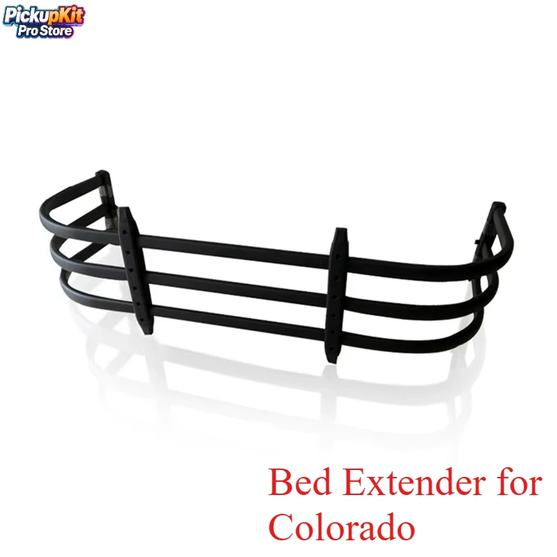 

High-Strength Aluminum Truck Bed Extender for Colorado 26” Flip-Up Cargo Extender No-Drill Install