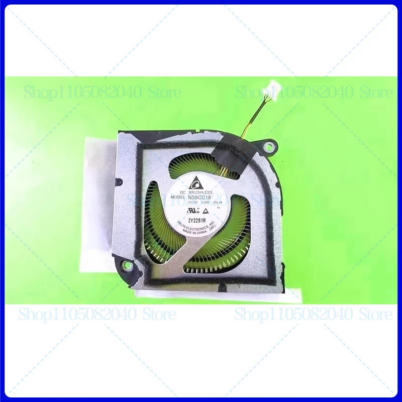 Laptop GPU Cooling Fan Cooler for Acer N20C11 PH317-55 for Predator Triton 14 (PT14-51) NS8CC18 DC12V 1.00A 20L14 DC28000W5D0