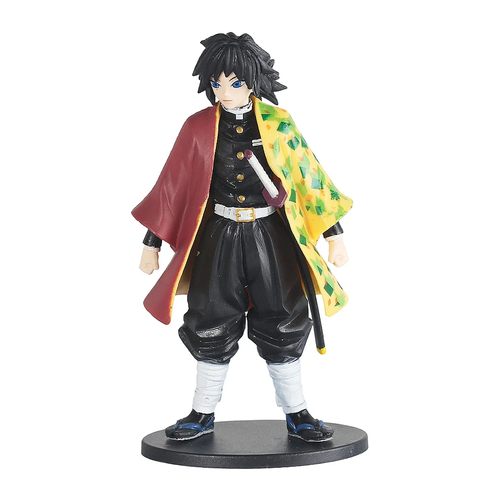 Anime 16CM Demon Slayer Kimetsu no Yaiba figure Kamado Tanjirou Action Figure Agatsuma Zenitsu Nezuko Warrior PVC Model Toys