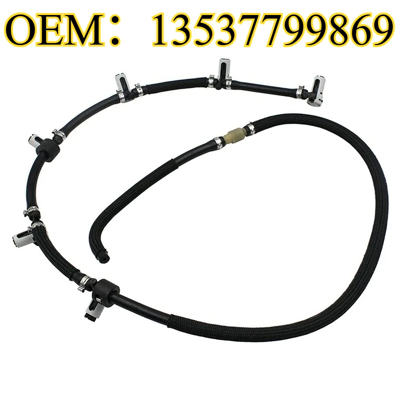 

1PC Fuel Return Pipe Fuel Injector Leak Off Hose For-BMW 3 Series E90 E91 E92 E93 7799869, 13537799869