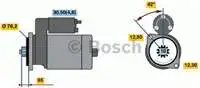 Store code: 1125605 for MARS engine 12V 2kw 10DIS BOSCH type VW T5 MULTIVAN TDI