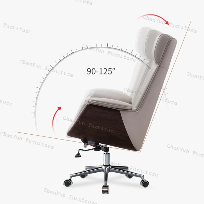 Backrest Headrest Office Chair Sedentary Rotate Furniture Computer Ergonomic Office Chair Gaming Mobile Silla De Escritorio