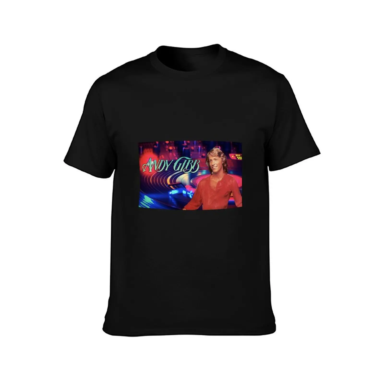 Andy Gibb shadow dancing disco discotheque bee gees T-Shirt Halloween Casual T-Shirt