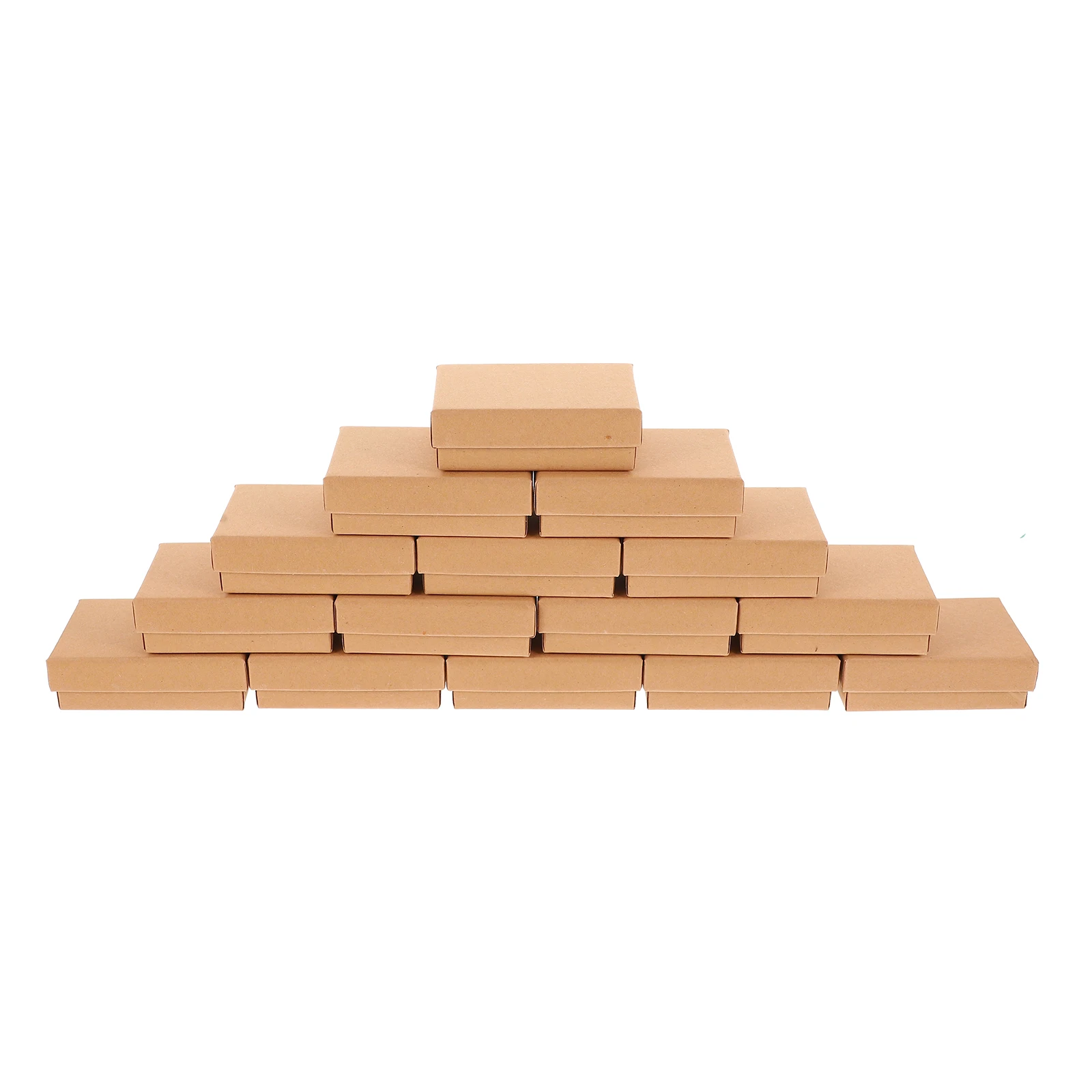 

24pcs Jewelry Storage Boxes For Necklace Bracelet Ring Packaging Paper Boxes With Liner Jewelry Gift Box Necklace Storage Case
