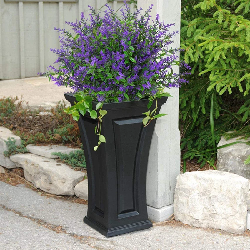 6 Stück Künstliche Lavendel-Pflanzen für Hochzeitssträuße, Heimdekoration, Garten, Hof, Festival-Deko, DIY-Geschenkbox, Fotorequisite – Detail 9