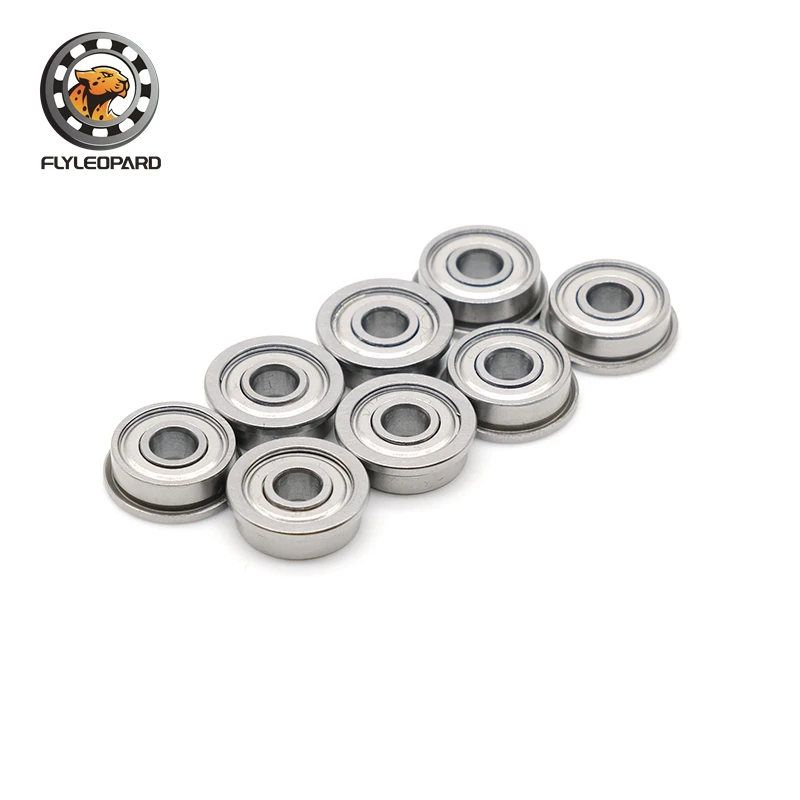 

F699ZZ Flange Bearing 9x20x6 mm ABEC-7 ( 10 PCS ) Flanged F699 Z ZZ Ball Bearings F619/9ZZ