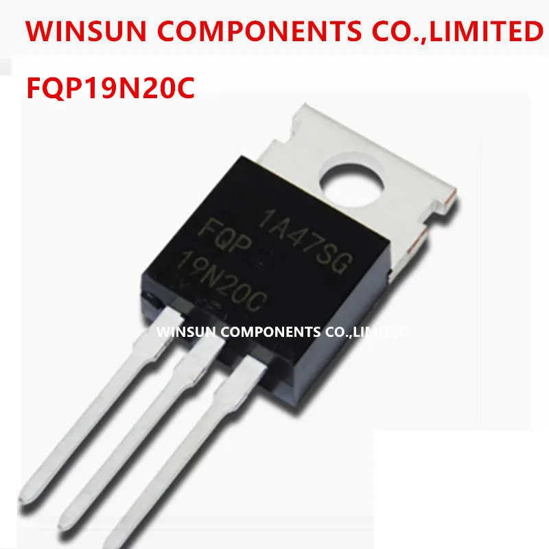 (10Piece)100% New Imported Original FQP19N20C FQP19N20 TO-220 Field Effect Transistor 19A 200V 19N20