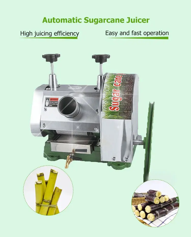 YYHC-Manual Sugarcane Juicer/Sugarcane Juicer Machine Portable /Commercial Sugarcane Juicer, Electric Sugar Cane