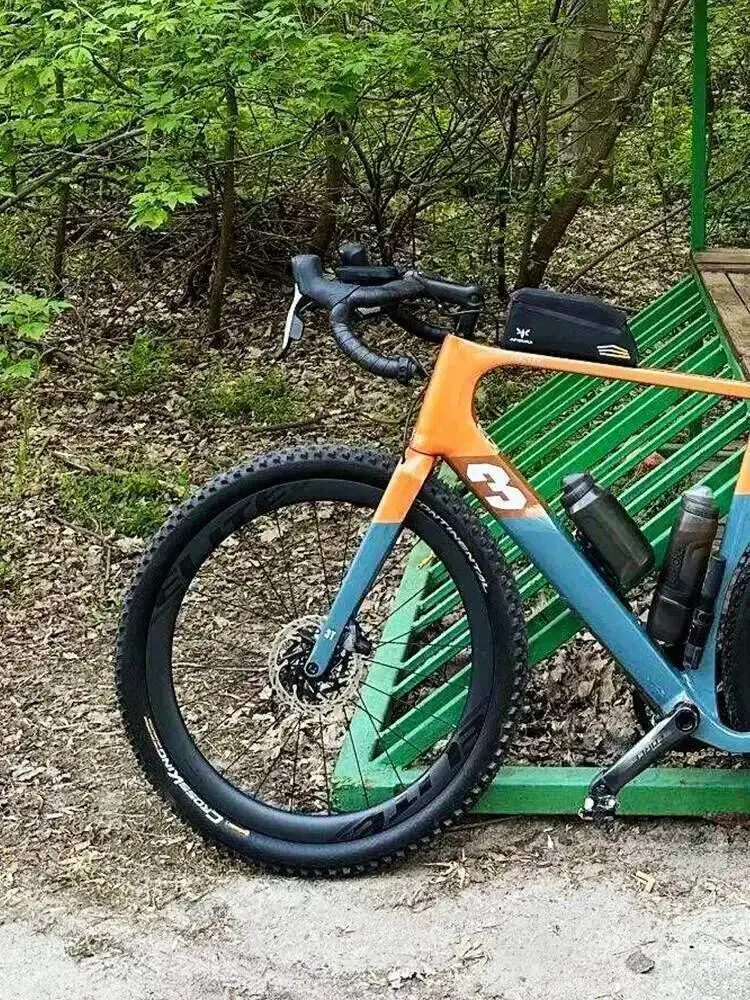 AliExpress ELITEWHEELS Newest Aero+ Gravel Wheels With Wing 20 Spokes Ratchet System 50T TPI bearing Hub 32mm inner Width Carbon Wheelset