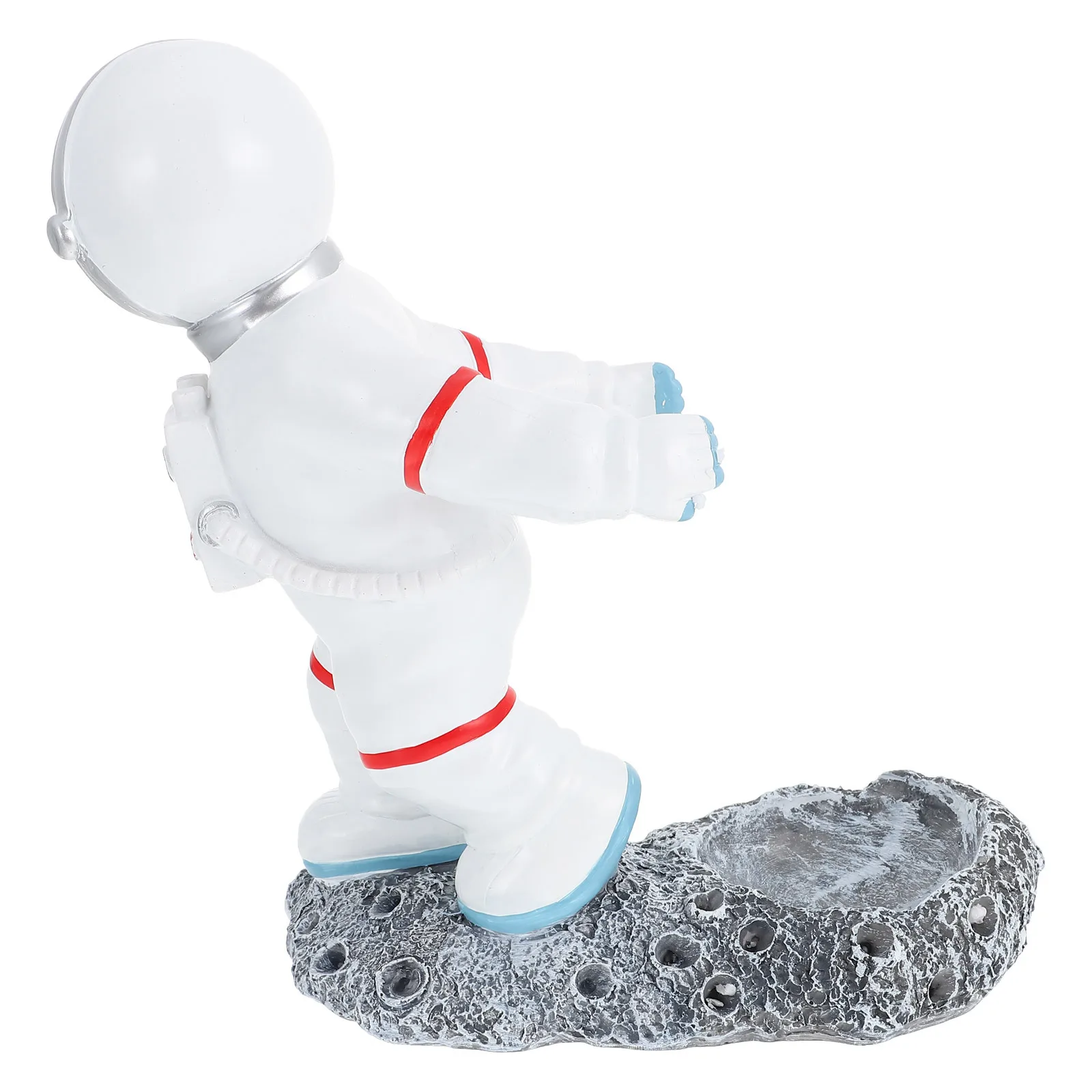 Astronaut Shaped Wine Rack Resin Red Wine Storage Shelf Elegant Bottle Holder for Home Bar Kitchen Decor Display Stand Organizer