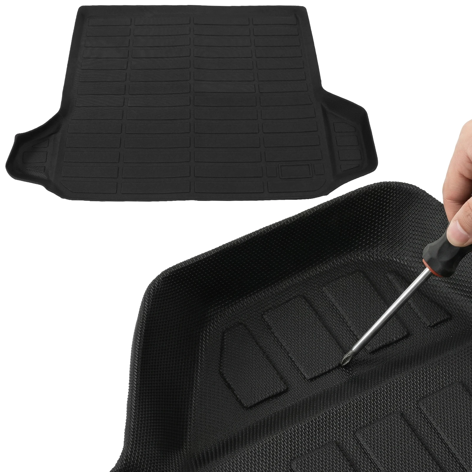 

Protection Full Set Cargo Trunk Liner Set All Weather TPE Car Floor Mats for Chevy Equinox 2018-2024
