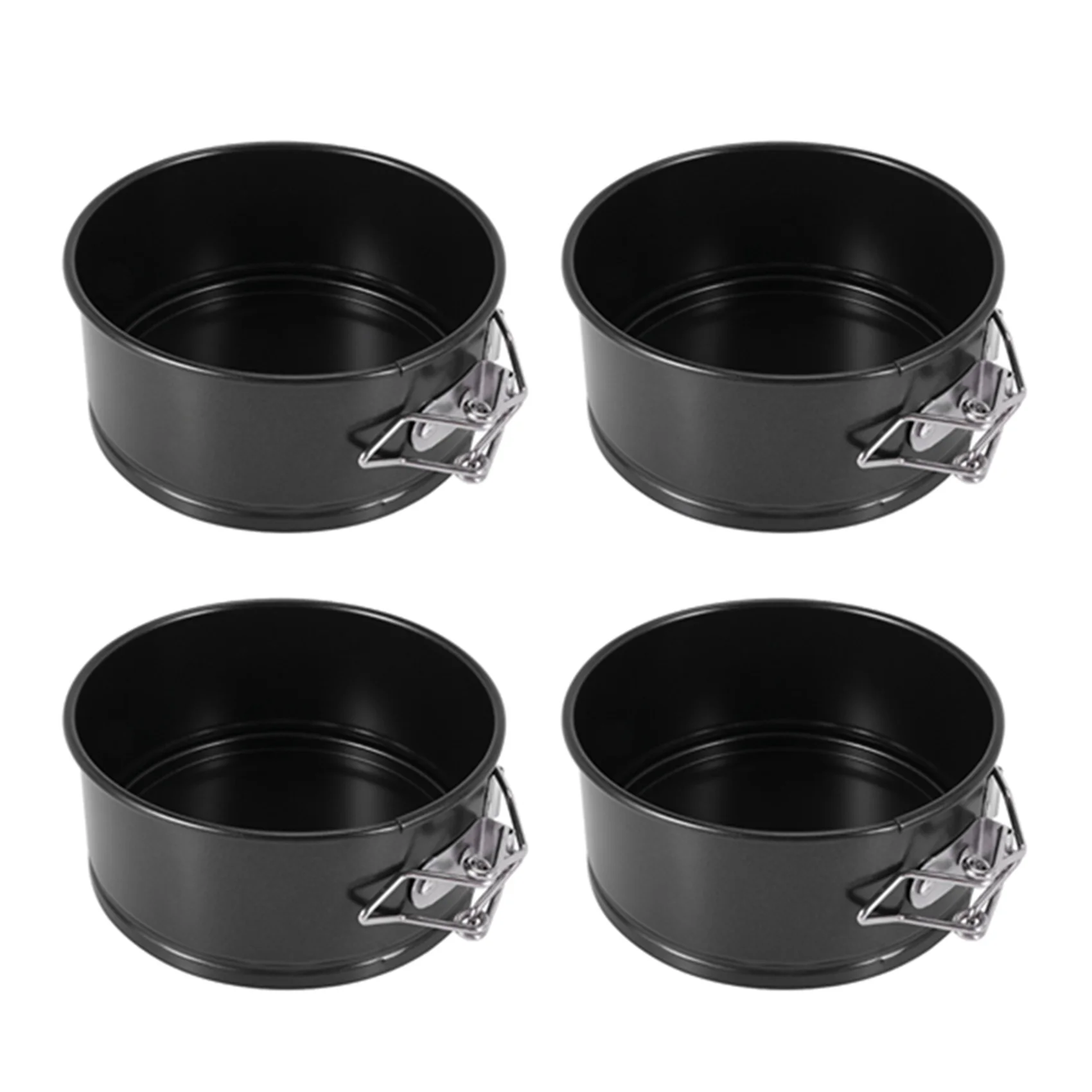 AT05-4-Inch Mini Springform Pan Set - 12 Piece Small Nonstick Cheesecake Pan For Mini Cheesecakes, Pizzas And Quiches
