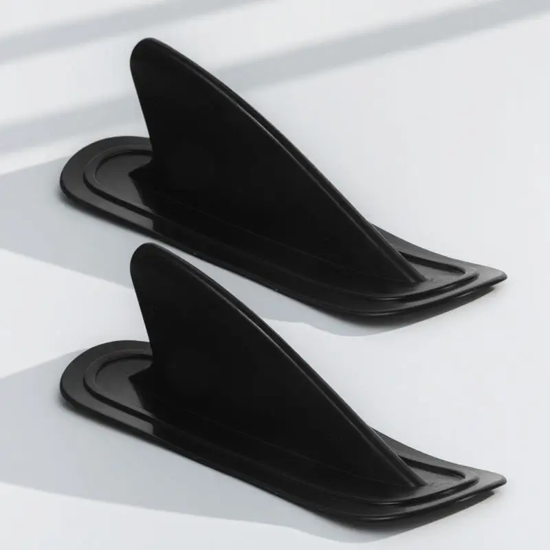 

2Pcs Inflatable Boat Shark-Fin Surfboard Tail Rudder PVC Splitter Paddle for Stability Direction Control Sup Boat Shark-Fin