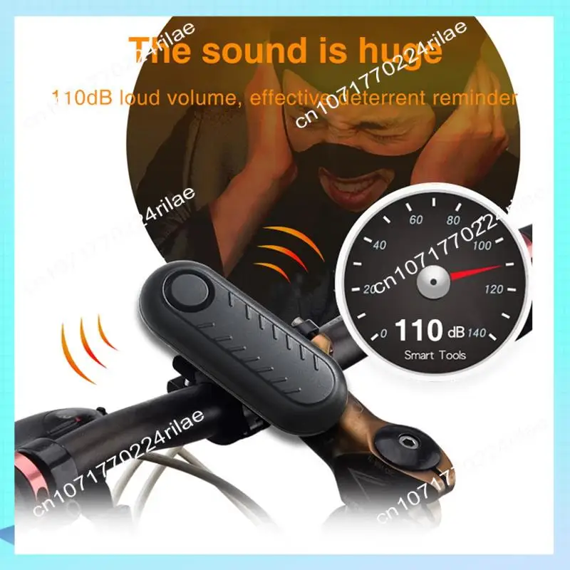 Sensor de vibración antirrobo para bicicleta A17Z, protección de seguridad para motocicleta eléctrica, Scooter, alarmas antirrobo