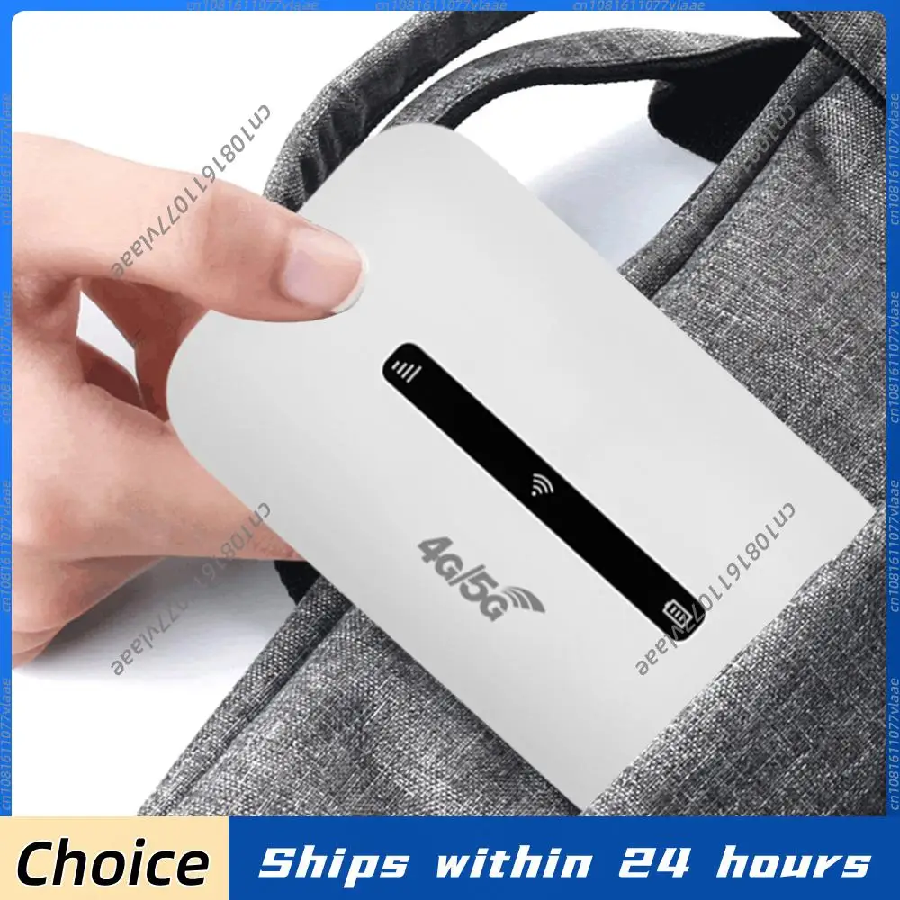 

4G LTE Mobile WiFi Router 150Mbps Portable WiFi Hotspot with SIM Card Slot Wireless Internet Router for Home Office Car Travel