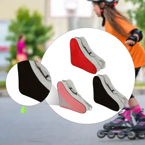 बच्चों के लिए हैंडल के साथ रोलर स्केट बैग, स्केटिंग शूज़, क्वाड स्केट्स, आइस हॉकी स्केट्स, इनलाइन स्केट्स, फिगर स्केट्स के लिए बैग 10 best sales रोलर स्केट बैग - №8