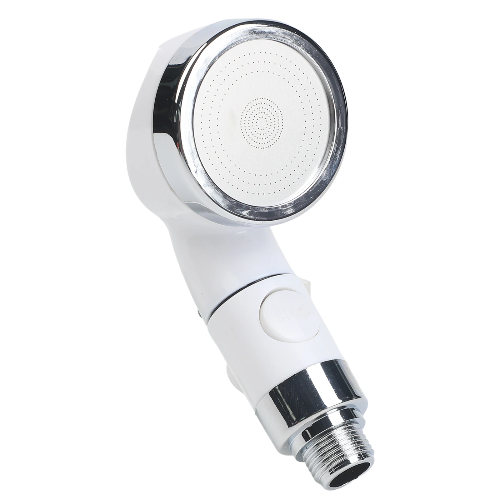 High Pressure Shower Head One-key Stop Water Spray Nozzle Barber Shop Hair Salon Showerheads Water Saving Bathroom Accessories