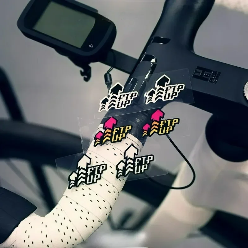 Велосипедная наклейка с тематическим логотипом FTP Up, наклейка на велосипед, наклейка на велосипед, отличительный предмет для укладки велосипеда