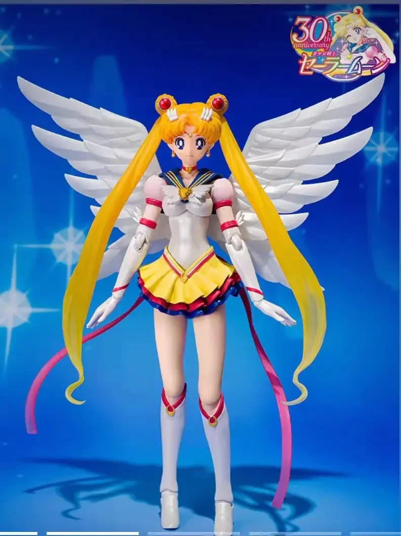 

Bandai Animation Pretty Soldier Sailor Moon Action Figure Anime Model Toy Gift