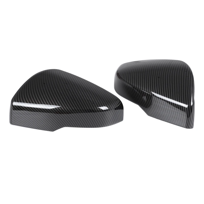 

For Subaru Forester/Outback/Legacy/XV 2019-2022 Carbon Fiber ABS Car Rear View Cap Cover Trim Car Styling
