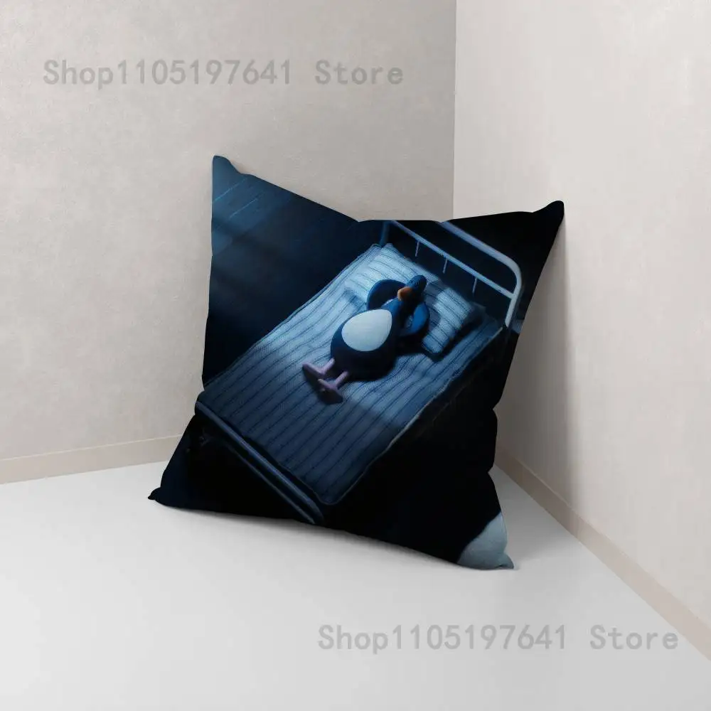 F-Feathers M-McGrawS 枕カバーかわいい漫画アニメ周辺機器寝室ソファ装飾クッションカバーソフトクッションカバー
