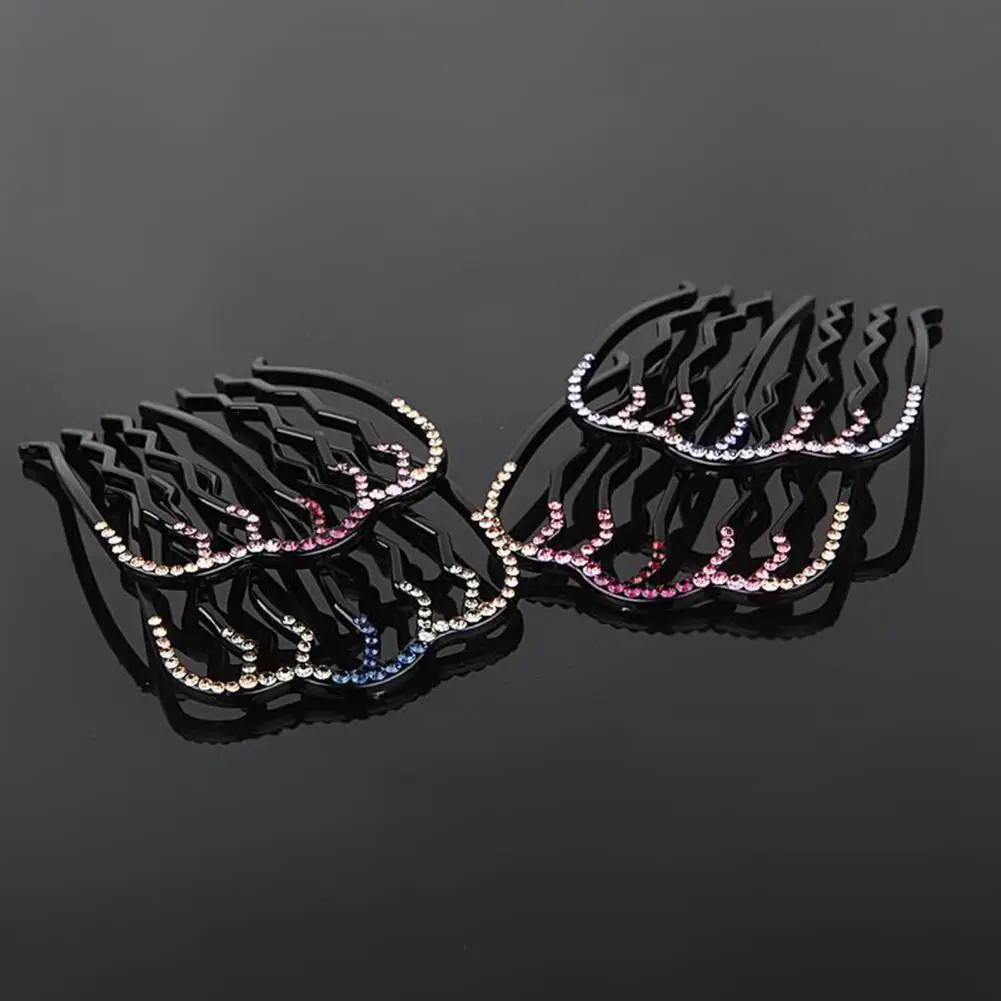 Metal Wire Hair Comb Base Plated Diy Hand Made Women Hair Jewelry Accessories