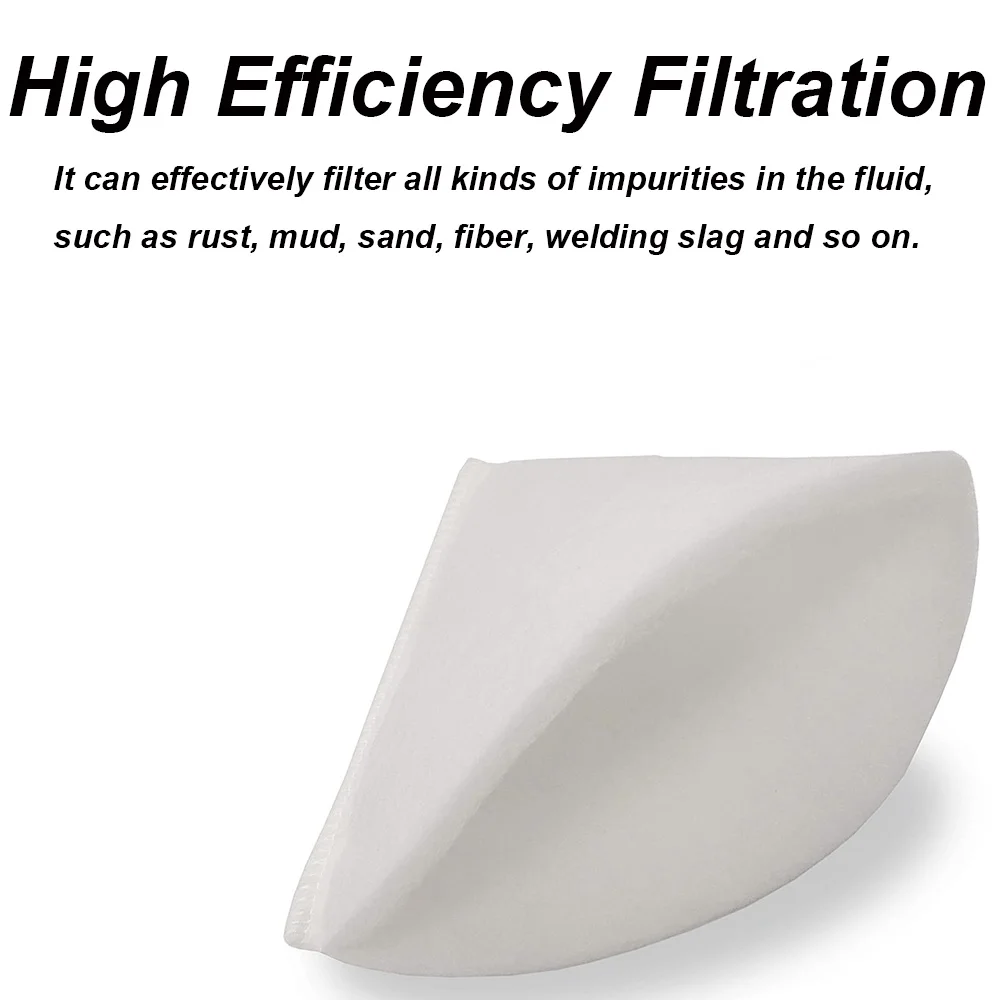 20pc Conical Exhaust Valve Filter Ventilation System Alternative Cone Filter Set for DN25 Cone Filter Floss Mat Home Accessories