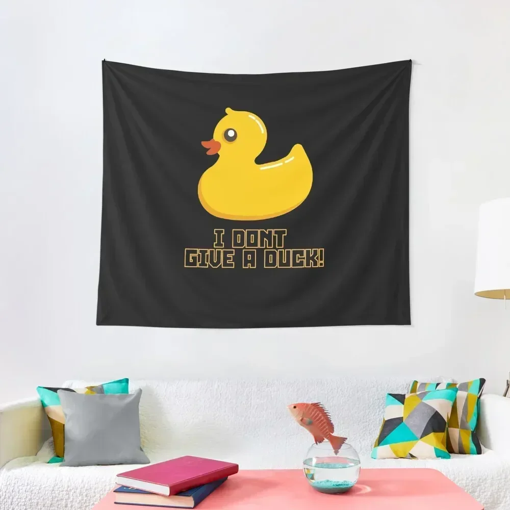 

i dont give a rubber duck Tapestry Wallpapers Home Decor Room Decoration Aesthetic Tapestry