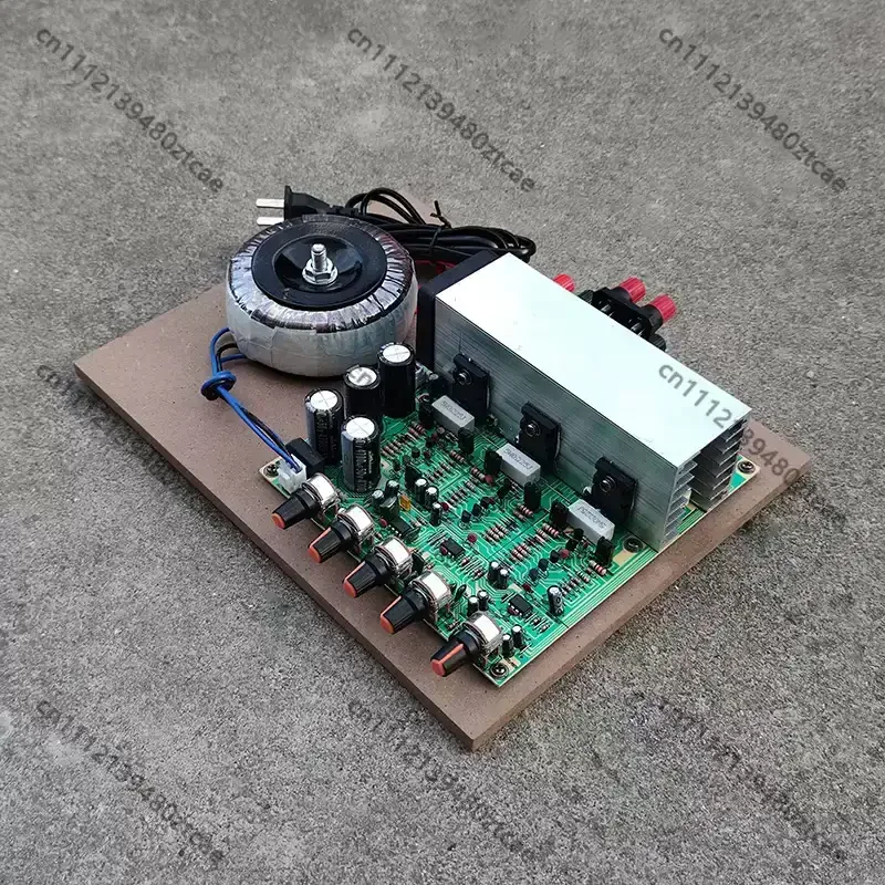 600W 2.1 3 Channel Heavy Bass Audio Amplifier Board With Cooling Fan Speaker DIY Modification Accessory
