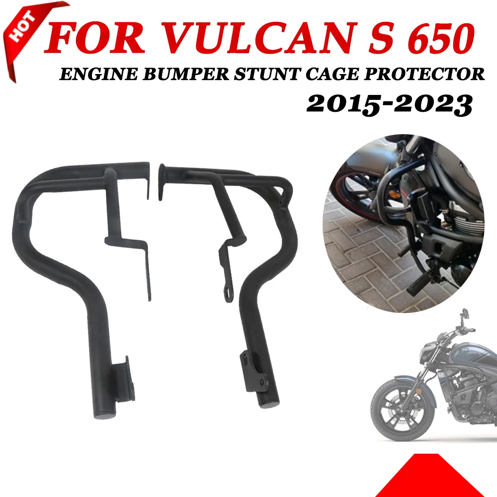 

2022 For KAWASAKI VN650 Vulcan S 650 EN650 VN 650 2015 - 2023 Motorcycle Frame Engine Bumper Guard Crash Bars Protector Parts