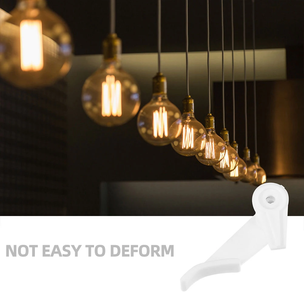 

20Pcs Ceiling Lamp Clamp High Durability Fine Workmanship Simple Structure Fixed Clips Ceiling Lamp Buckle Lighting Accessories