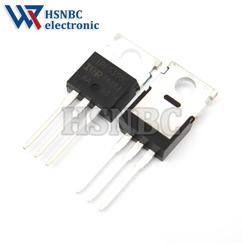 10PCS IRF5305 IRF5305PBF TO-220 31A 55V P-CH MOSFET Transistor 100% New Original
