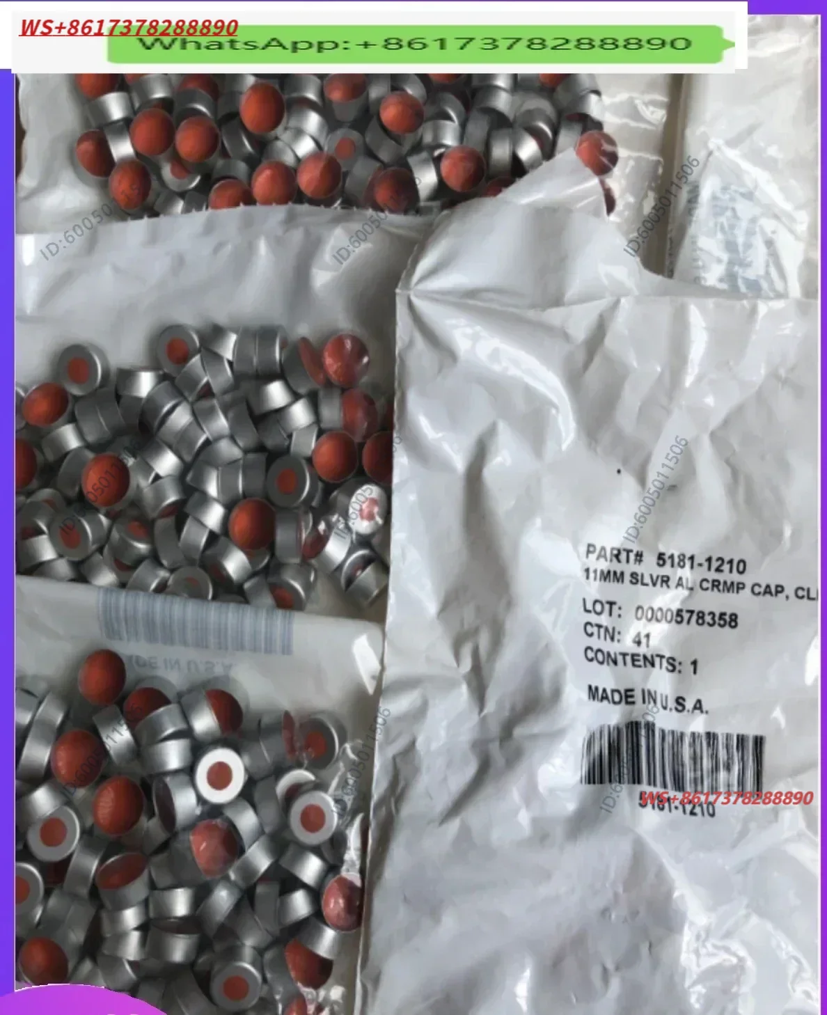 High quality  Sample bottle cap 5181-1210 5190-9066 5190-4032